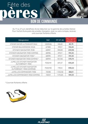 Bon De Commande Fete Des Peres Steiner