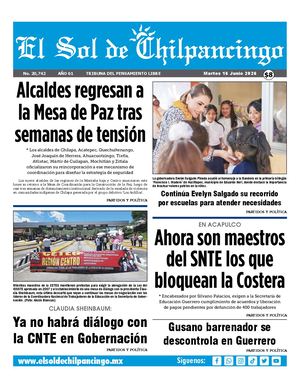 El Sol De Chilpancingo 16 Junio 2026 Compressed