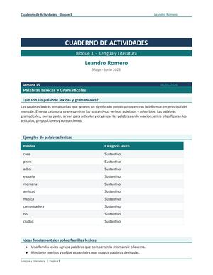 Leandro Romero Bloque 3
