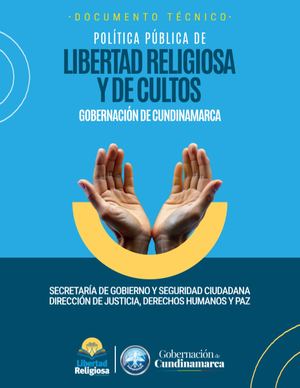 Documento Tecnico Politica Publica Libertad Religiosa Y De Cultos Cundinamarca