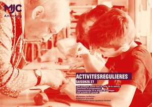 Activités régulières 26/27 | MJC ANNONAY