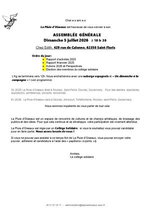 Invitation Ag 26