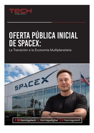 Valoración Y Potencial De Space X