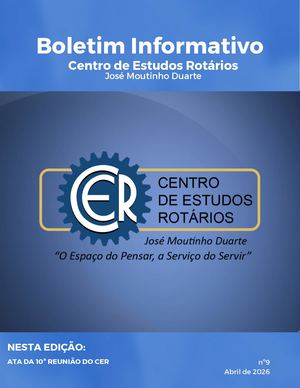 BOLETIM Nº 09 CENTRO DE ESTUDOS ROTÁRIOS - JOSÉ MOUTINHO DUARTE 2025/2026