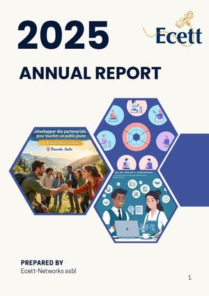 Annual Report 2025 of Ecett-Networks ngo