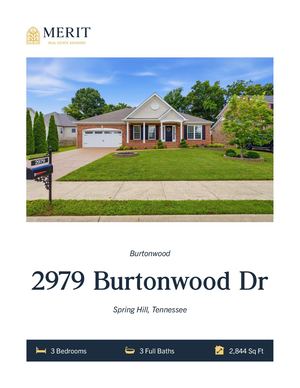 2979 Burtonwood Dr | MERIT Real Estate Advisors