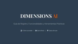 Guía Práctica Dimensions Ai
