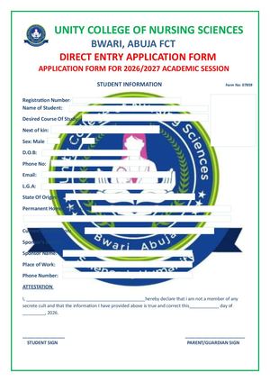 ☎️07036388482☎️Department of Nursing, Tansian University 2026/2027☎️{07036833482} Nursing Form is Out Call ☎️(0)7036833482}-☎️{+234-7036833482) Post UTME Nursing Form, Midwifery form, Post Basic Nursing Form, Transfer form, Transcript Application form are
