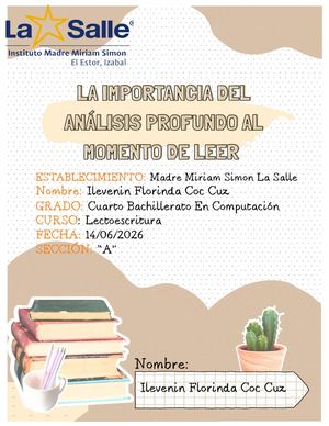 La Importancia Del Analisis Cuz