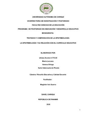 Monografia Grupal De Filosofía 2026