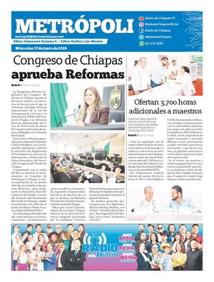 Metropoli Miércoles 17 De Junio 2026