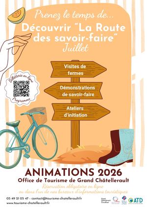 La Route des savoir-faire, Juillet 2026