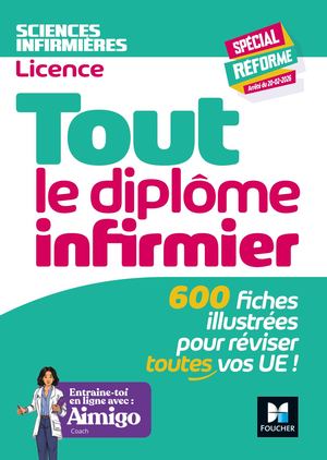 Tout le Diplôme Infirmier en fiches mémos - DEI - Nouveau programme