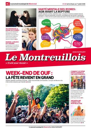 Le Montreuillois n°223 - du 18 juin au 1er juillet 2026