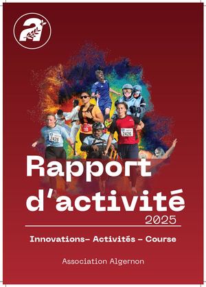 Rapport d'activité 2025