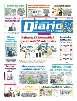 Portada Miércoles 17 De Junio De 2026