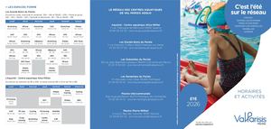 Programme Val Parisis Piscines été 2026