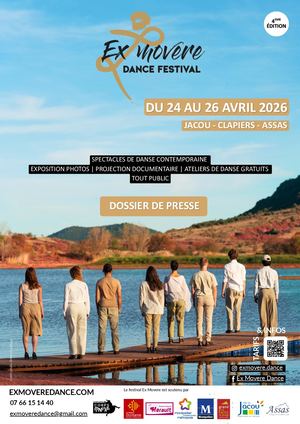 Dossier Presse Exmovere Dance Festival 2026