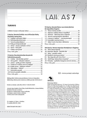 Laikas 7. Užduočių sąsiuvinis 7 kl., II d. 2022 m. BUP