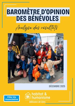 Analyses Des Résultats Du Baromètre D'opinion Des Bénévoles 2025