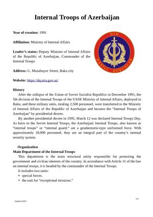 Azerbaidjan Ang Perplexity V Snhpg