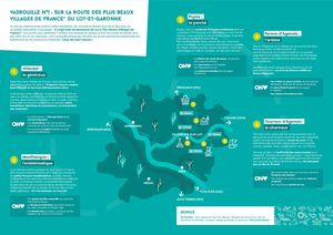 Lot Et Garonne - Carte Touristique 2023