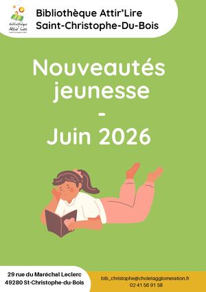 Nouveautés Jeunesse Juin 2026 St Chr