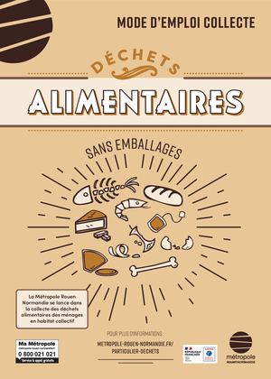 Mode d'emploi : déchets alimentaires