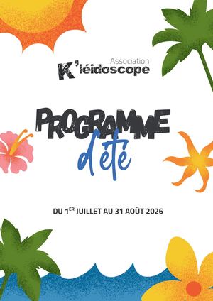 Programme ÉTé 2026
