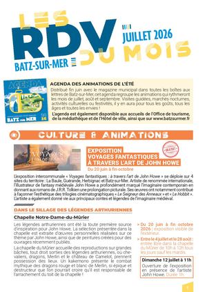 RDV du mois - Juillet 2026