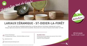 CHEQUE TON VDS LARIAUX CERAMIQUE