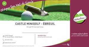 CHEQUE TON VDS CASTLE MINI GOLF