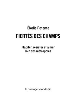 Fiertes Des Champs Extract[3 14,139]