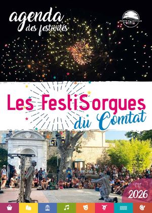 agenda des festivités entre Monts de Vaucluse & Pays des Sorgues
