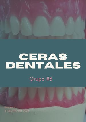 Grupos dentales -A6