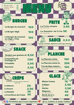 Carte Guinguette