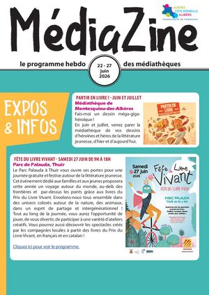 Newsletter 22-27 Juin 2026