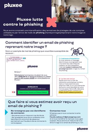 Flyer Prévention Phishing Pluxee