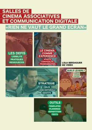 Rien ne vaut le grand écran - Salles de cinémas associatives et communication digitale