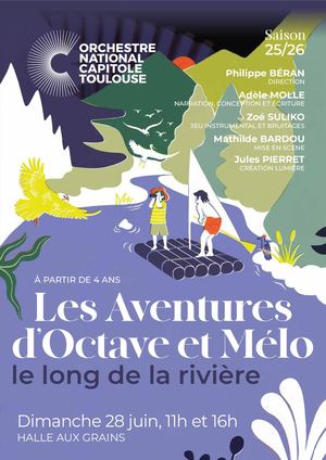 Programme - Octave et Mélo le long de la rivière