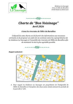 La Sauvagie Charte Voisinnage 2026 V1 3