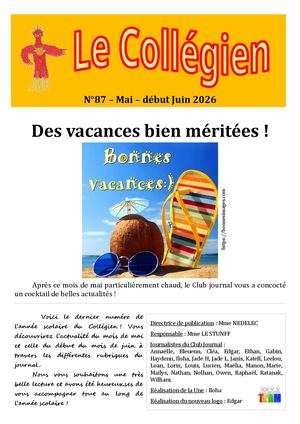 Le Collegien N°87