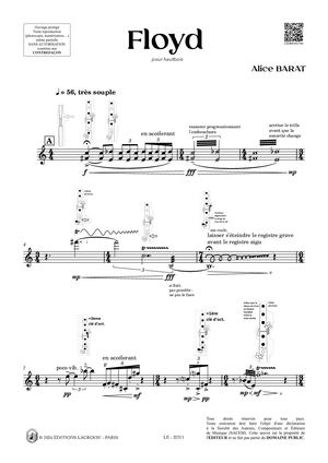 Floyd - Alice Barat - Éditions Lacroch'
