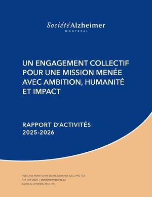 Rapport Annuel d'activités - 2025 2026_Fr