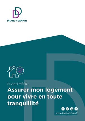 Flash Mémo Assurer Mon Logement