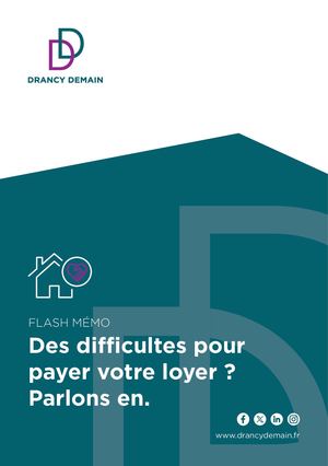 Flash Mémo Difficultés De Paiement