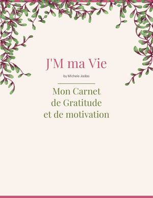 Carnet De Gratitude J'm Ma Vie (2)