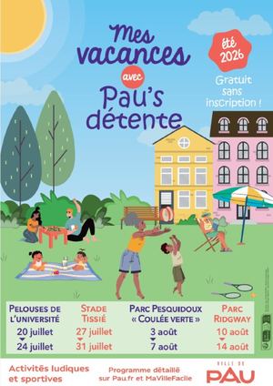 Mes Vacances Pau Ete 2026
