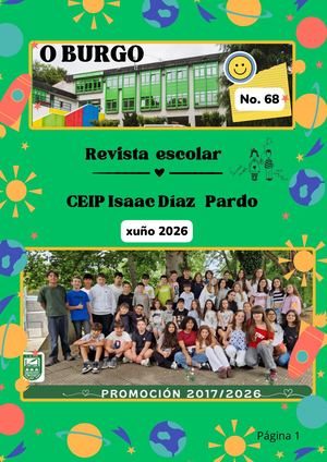 Documento A4 Portada De Periódico Divertido Infantil Azul Y Amarillo (1)