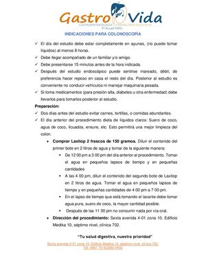 Preparación Para Colonoscopía, Laxitop